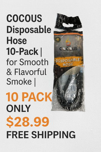 Cocous disposable hose - cocous, 10-pack